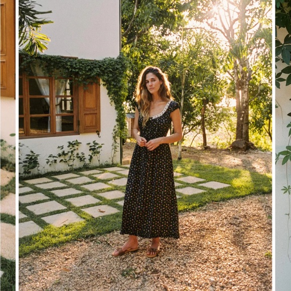 ISO Kelly dress in midnight floral - Picture 3 of 3